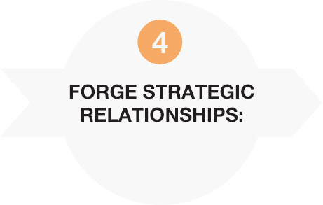 forge strategic relationships