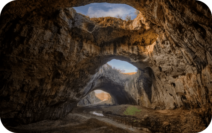 mountain caves